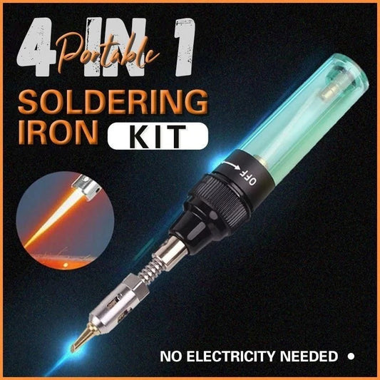 Gas Soldering Iron Pen‑Shaped Torch Labor‑Saving Ergonomic Handle Plastic